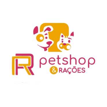 Logotipo da Empresa RR Pet Shop e Rações