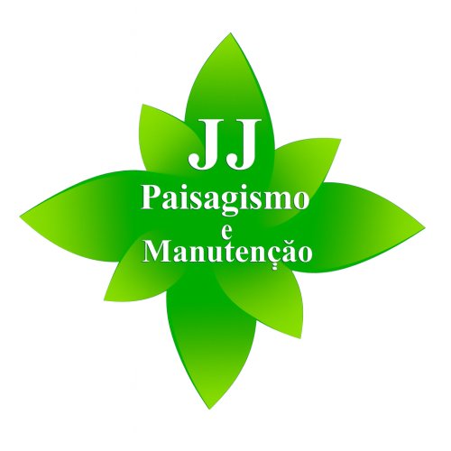 Logomarca da empresa JJ Paisagismo e Manutenção