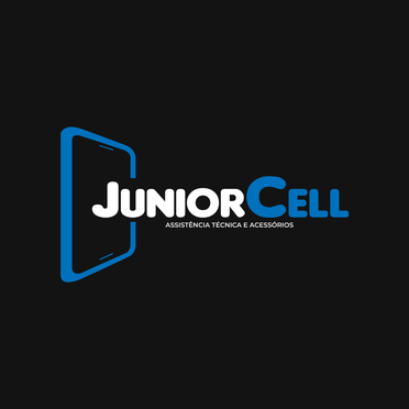 Logotipo da Empresa Junior Cell Assistência e Acessórios