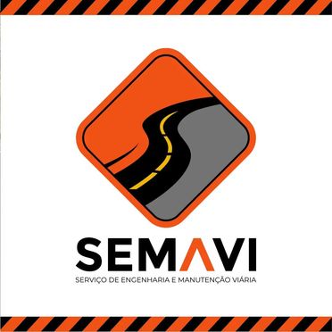 Logotipo da Empresa Semavi - Sinalização Viária