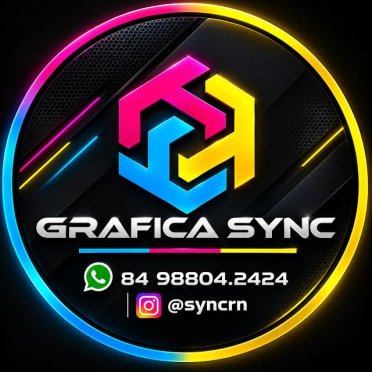 Logomarca da empresa Gráfica Sync