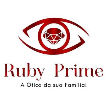 Logotipo da Empresa Ótica Ruby Prime