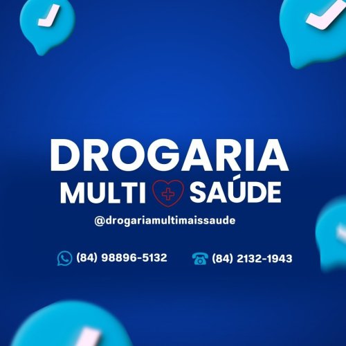 Logomarca da empresa Drogaria Multi + Saúde
