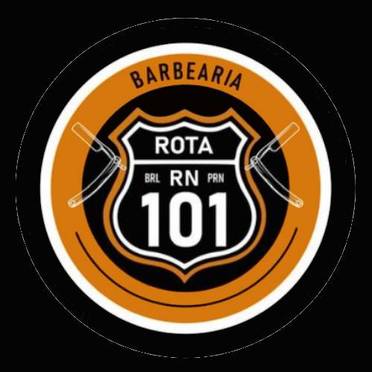 Logotipo da Empresa Barbearia Rota 101
