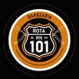 Logomarca Barbearia Rota 101