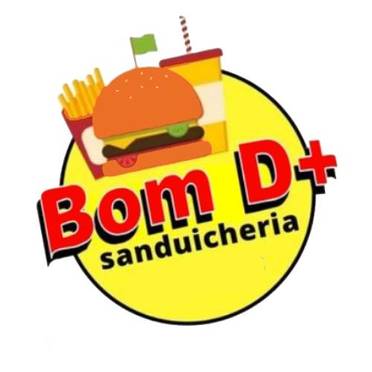 Logotipo da Empresa Bom D+ Sanduicheria