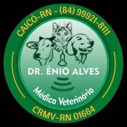 Logomarca da Empresa Dr Enio Alves - Veterinário
