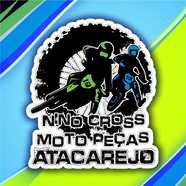 Logomarca da Empresa Nino Cross Moto Peças Atacarejo