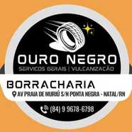 Logomarca da Empresa Borracharia Ouro Negro
