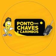 Logomarca da Empresa Ponto das Chaves & Carimbos