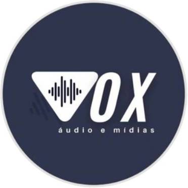 logo da empresa Vox Áudio e Mídias