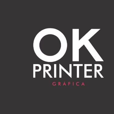 Logotipo da Empresa Ok Printer Gráfica e Projetos