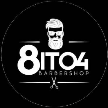 Logotipo da Empresa Oito4 Barbershop