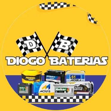 Logotipo da Empresa Diogo Baterias