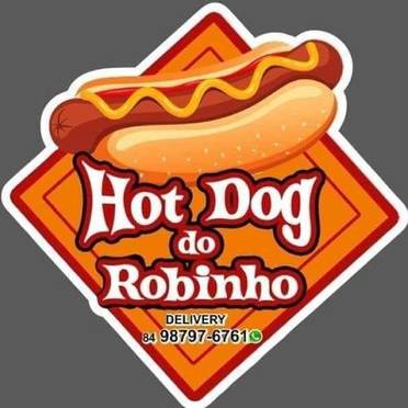 Logotipo da Empresa Hot Dog do Robinho