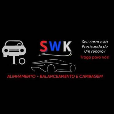 Logotipo da Empresa S W K Alinhamento, Balanceamento e Cambagem