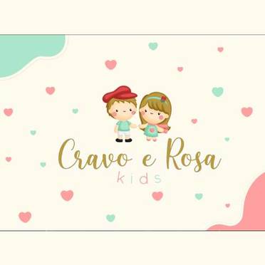 Logotipo da Empresa Cravo e Rosa Kids Roupas Infantis