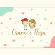 Logomarca Cravo e Rosa Kids Roupas Infantis