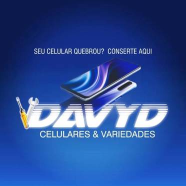 Logotipo da Empresa Davyd Celulares