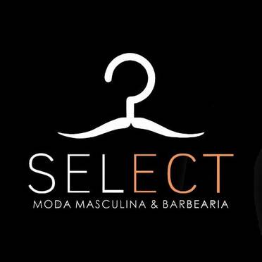 Logotipo da Empresa Select Moda Masculina e Barbearia