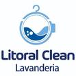 Logomarca Litoral Clean Lavanderia Auto Serviço