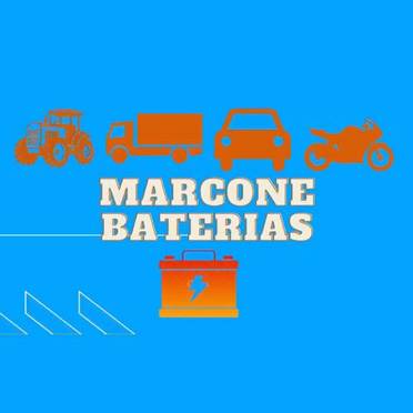 Logotipo da Empresa Marcone Baterias Automotiva