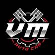 Logomarca VM Auto Car Oficina Mecânica