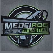 Logomarca da Empresa Medeiros Estética Automotiva e Lava jato