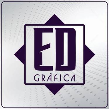 Logotipo da Empresa ED Gráfica Comunicação Visual e Fardamentos