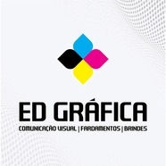 Logomarca da Empresa ED Gráfica Comunicação Visual e Fardamentos