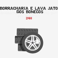 Logomarca da Empresa Borracharia e Lava jato dos Bonecos