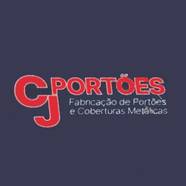 Logomarca da Empresa CJ Portões