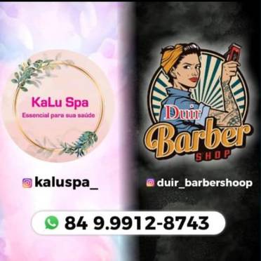 logo da empresa Kalu Spa e Duir Barber Shop