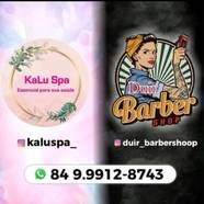Logomarca da Empresa Kalu Spa e Duir Barber Shop