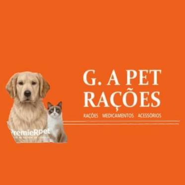 Logotipo da Empresa G.A Pet Rações