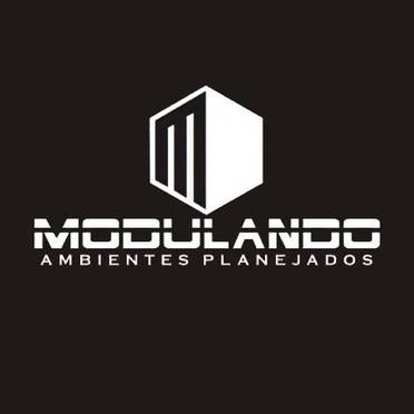 Logotipo da Empresa Modulando Ambientes Planejados Marcenaria