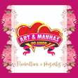 Logomarca Art & Manhas do Amor Floricultura e Presentes