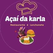 Logomarca da Empresa Açaí da Karla e Restaurante Self Service