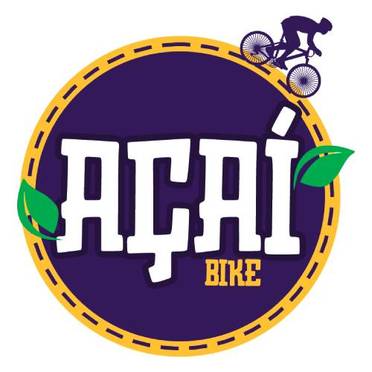 Logotipo da Empresa Açaí Bike Açaiteria e Sorveteria