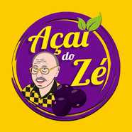 Logomarca da Empresa Açaí do Zé Açaiteria e Sorveteria Felipe Camarão