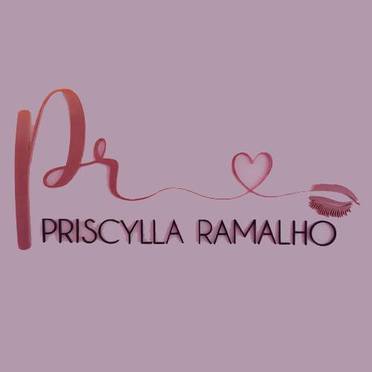 Logotipo da Empresa Priscylla Ramalho Studio de Beleza e Estética