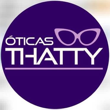 Logotipo da Empresa Óticas Thatty