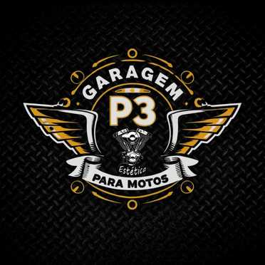 Logotipo da Empresa Garagem P3 Estética de Motos