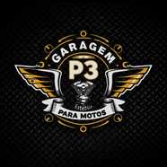 Logomarca da Empresa Garagem P3 Estética de Motos