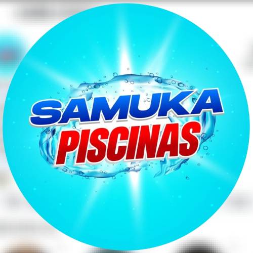 Logomarca da empresa Samuka Piscinas Serviços e Produtos