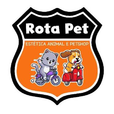 logo da empresa Rota Pet - Estética Animal e Pet shop