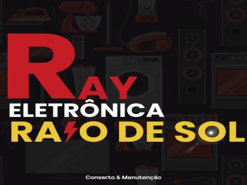 logo da empresa Ray Conserto e Eletrônica Raio de Sol