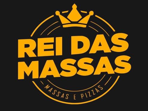 logo da empresa Rei das Massas pizzaria e Açaiteria