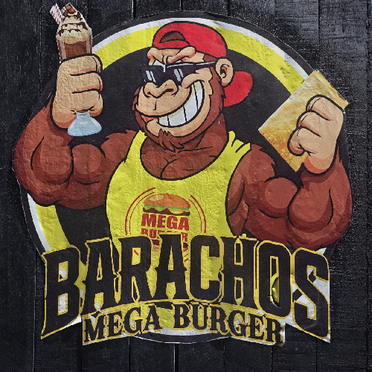 logo da empresa Barachos Mega Burger Extremoz