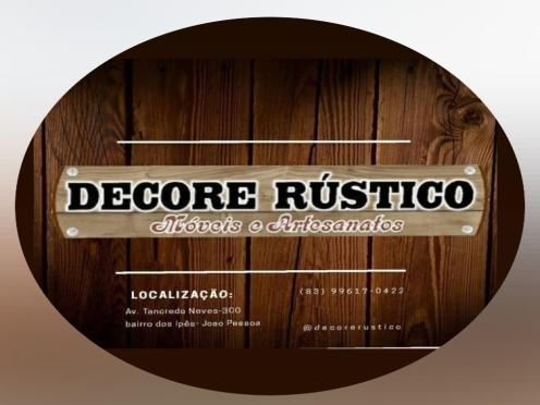 logo da empresa Decore Rústico - Móveis e Artesanatos